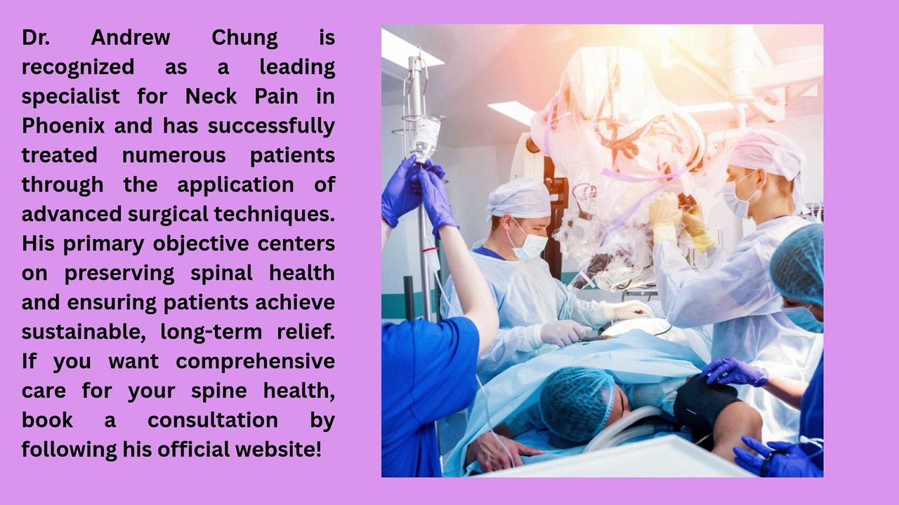 Endoscopic Spine Surgery Arizona
