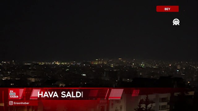 İsrail Beyrut’un Dahiye bölgesine hava saldırısı düzenledi