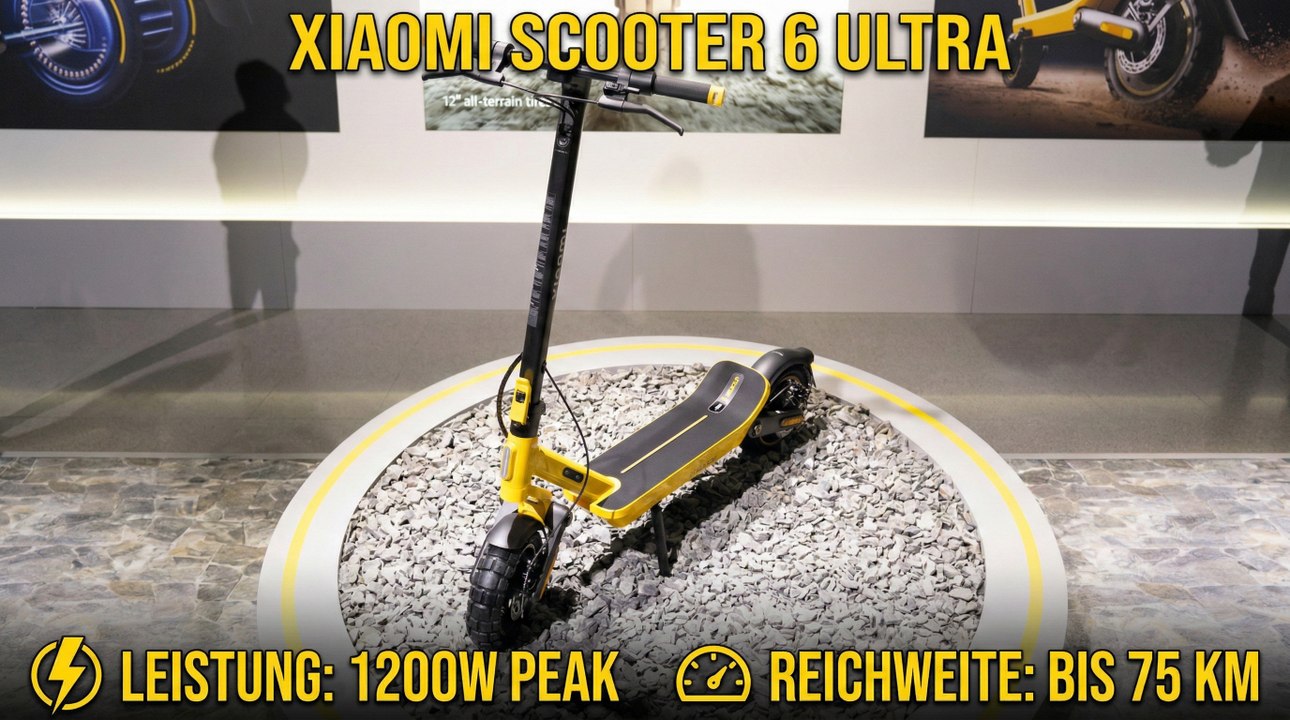 2026 Xiaomi Electric Scooter 6 Ultra – Boost-Modus im Check