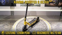 2026 Xiaomi Electric Scooter 6 Ultra – Boost-Modus im Check