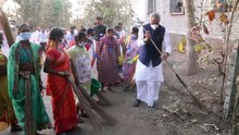 #DANG SWACHHATA ABHIYAN BY #GUJARAT GOVERNOR