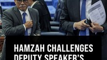 Dewan Rakyat proceedings suspended after Hamzah goes against Deputy Speaker's ruling