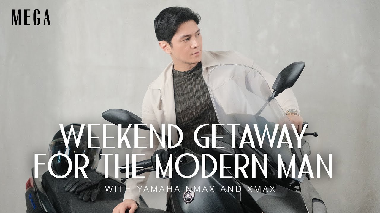 Stylish Weekend Getaways with Joseph Marco and Yamaha NMAX & XMAX