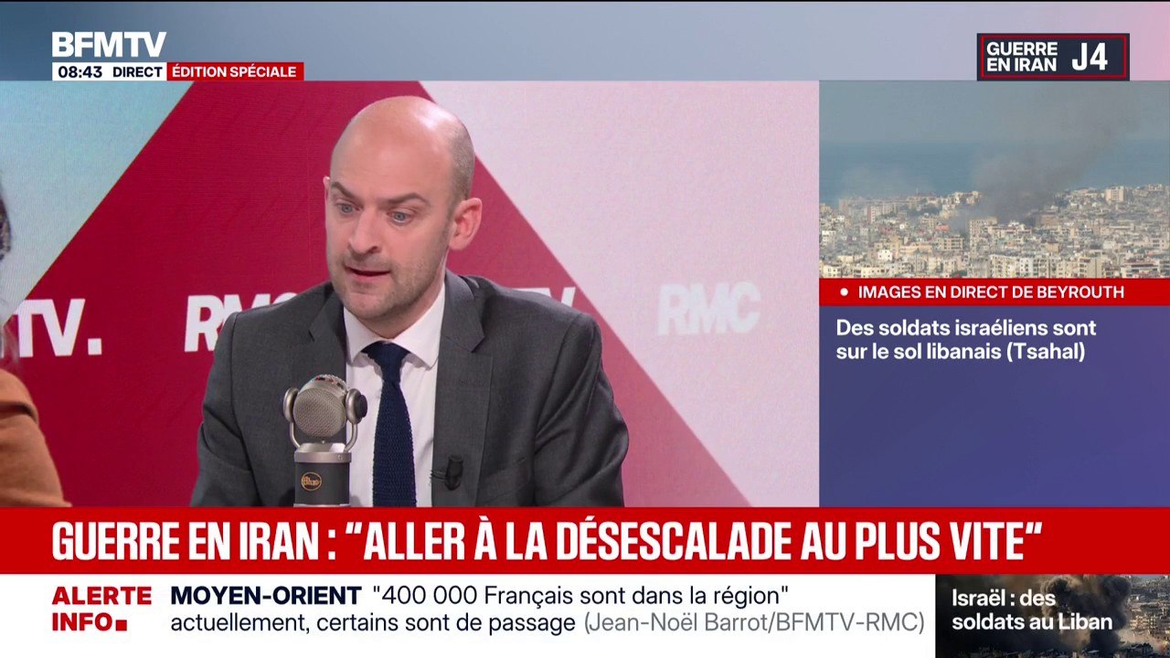 Liban/Israël: "Appeler toutes les parties à respecter cet accord de cessez-le-feu", déclare Jean-Noël Barrot, ministre des Affaires étrangères
