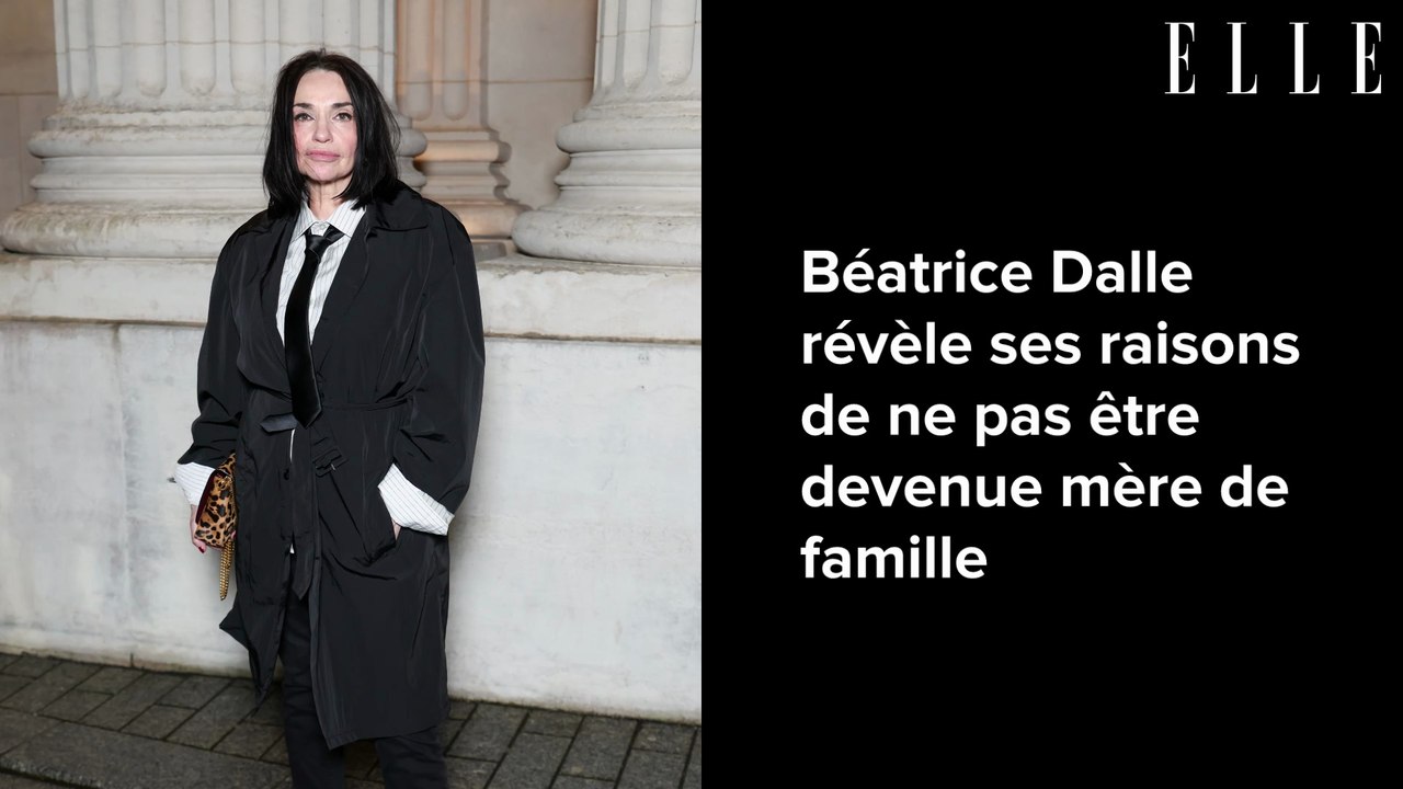 Béatrice Dalle révèle ses raisons de ne pas être devenue mère de famille
