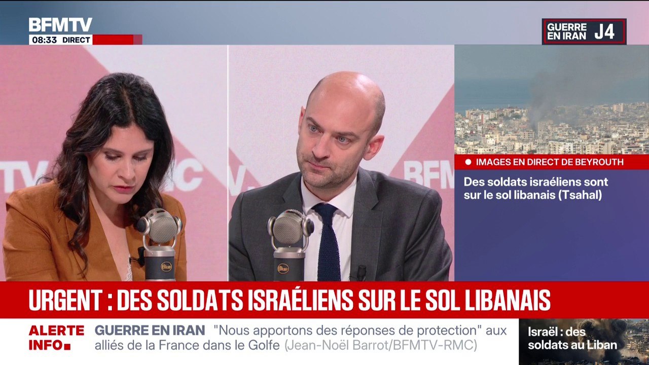 Guerre au Moyen-Orient: des Rafale "ont conduit des opérations de sécurisation au-dessus de nos bases", indique Jean-Noël Barrot