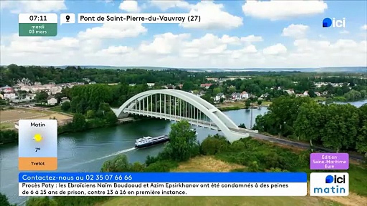 03/03/2026 - ici matin par ici Normandie (Seine...
