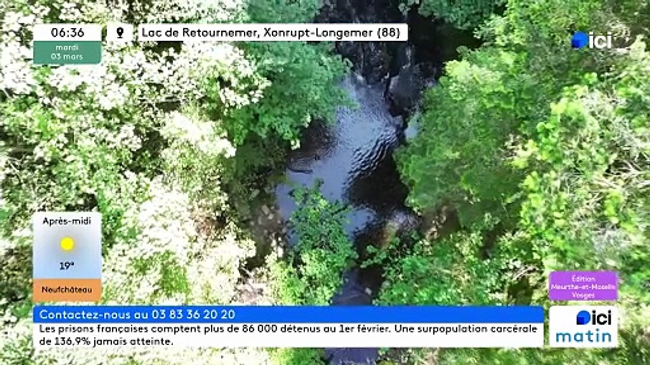 03/03/2026 -  ici matin par Ici Lorraine (Meurthe-et-Moselle et Vosges) en vidéo