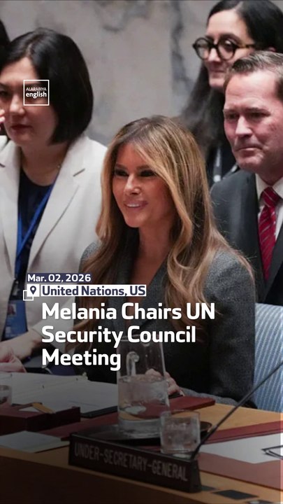 Melania Chairs UN Security Council Meeting