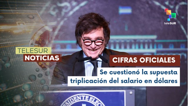 En Argentina, cuestionan las cifras económicas presentadas por el presidente Javier Milei