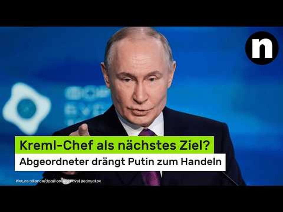 Wladimir Putin: Kreml-Chef als nächstes Ziel? Abgeordneter drängt Putin zum Handeln