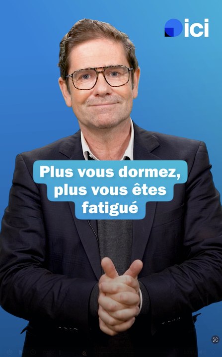 Plus vous dormez, plus vous êtes fatigué - Les conseils du Dr Kierzek