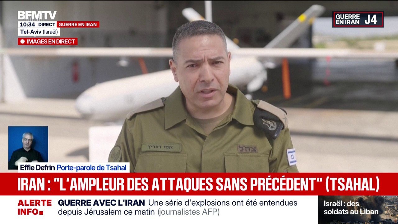 Guerre au Moyen-Orient: "Le chef d'état-major a demandé d'épaissir la ligne de défense le long de notre frontière nord", indique le porte-parole de l'armée israélienne