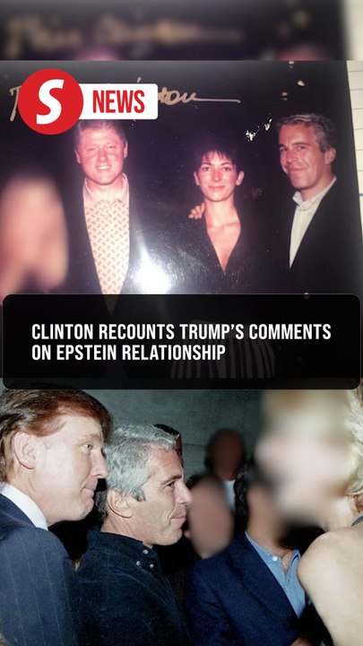 Clinton says Trump told him of 'some great times' with Jeffrey Epstein