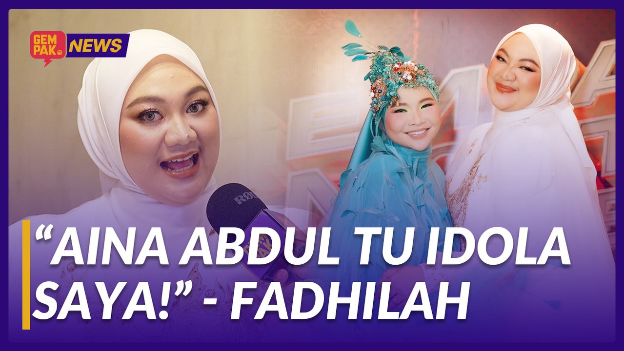 #GempakVideoNews : Fadhilah Intan Tak Sangka Dapat Nyanyi Dengan Aina Abdul Di Pentas Anugerah