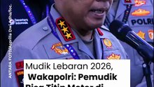 Mudik Lebaran 2026, Wakapolri: Pemudik Bisa Titip Motor di Kantor Polisi