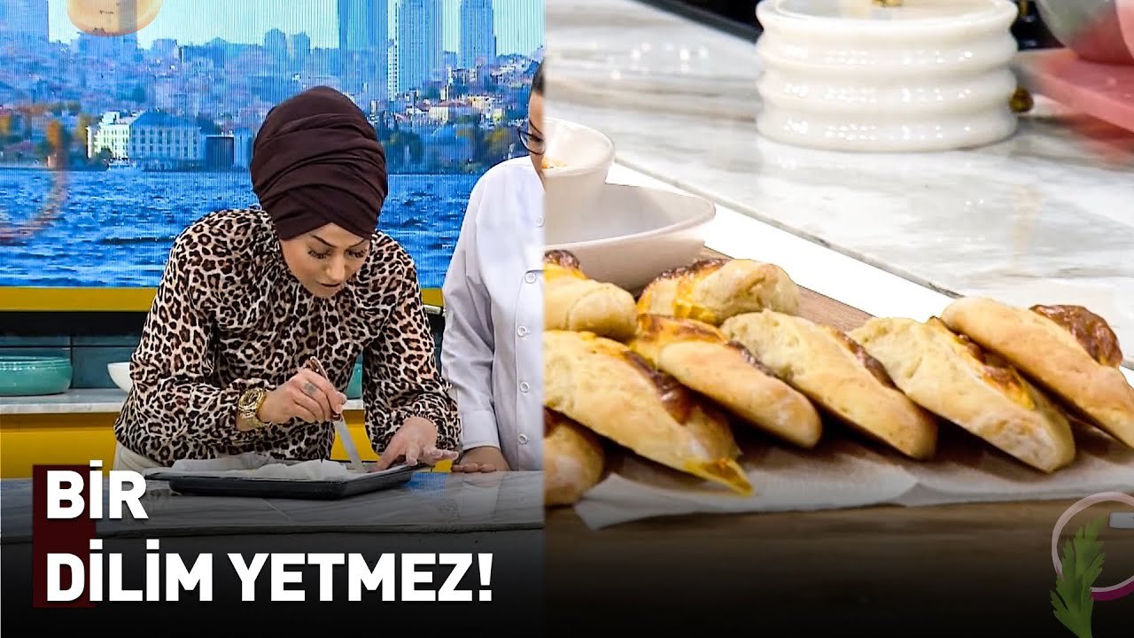 Kokusuyla Büyüleyen Peynirli Baget Ekmek Tarifi  - Şampiyon Lezzetler