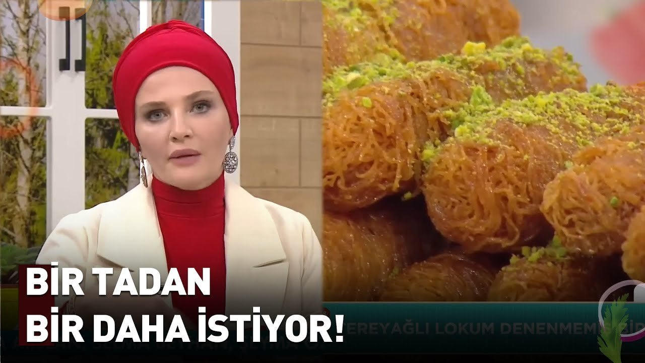 Tatlıların Sultanı Çıtır Kadayıf Dolması Nasıl Yapılır Gösteriyoruz...  | Nermin'in Enfes Mutfağı
