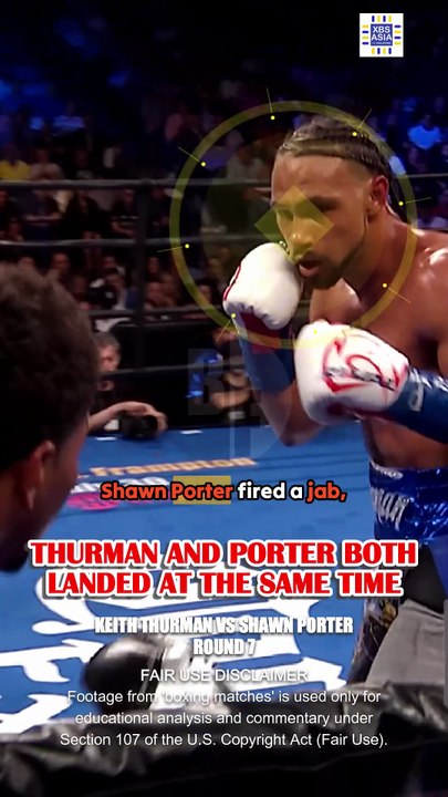 Shawn Porter FIRES! Keith Thurman ANSWERS BACK! They traded DAMAGE!