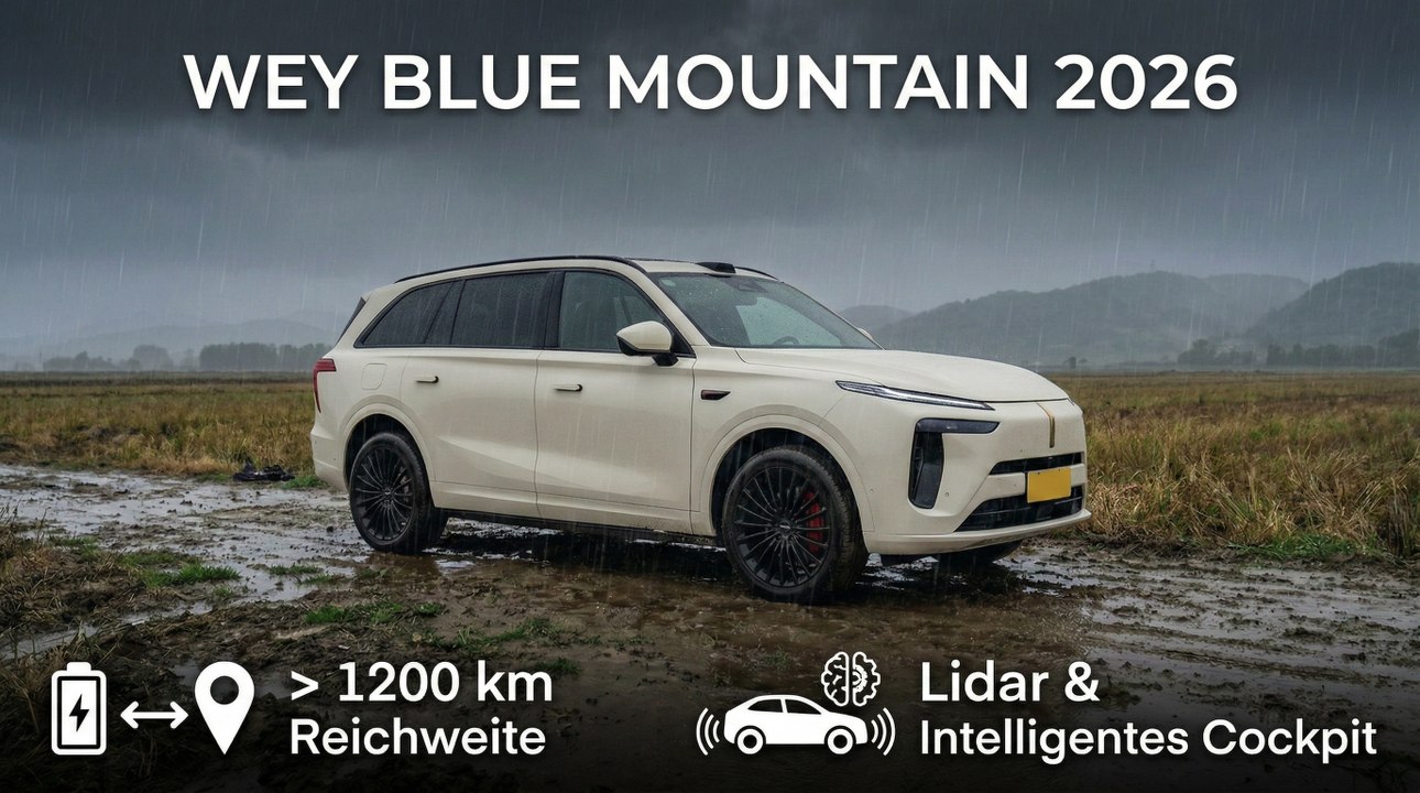 Wey Blue Mountain 2026 Intelligent Advanced Edition Tech-Review