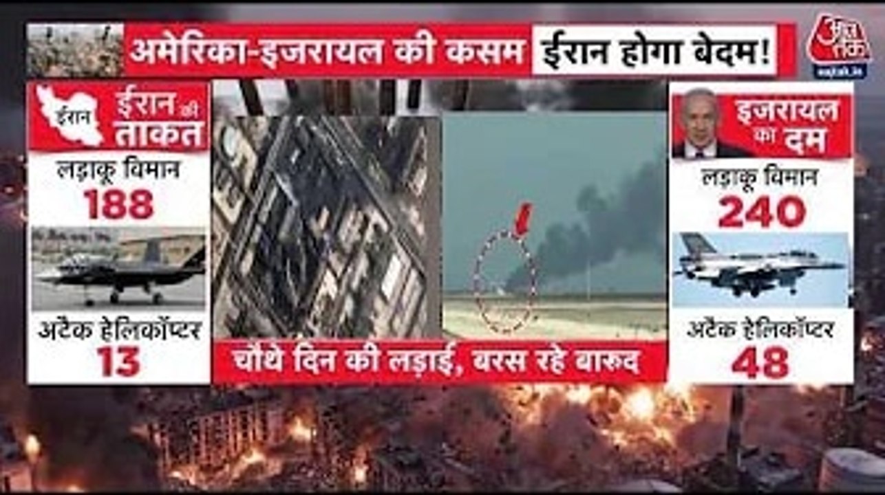 ईरान के साथ हिजबुल्लाह पर भी हमलावर इजरायल, बेरूत के इन इलाकों पर किया अटैक