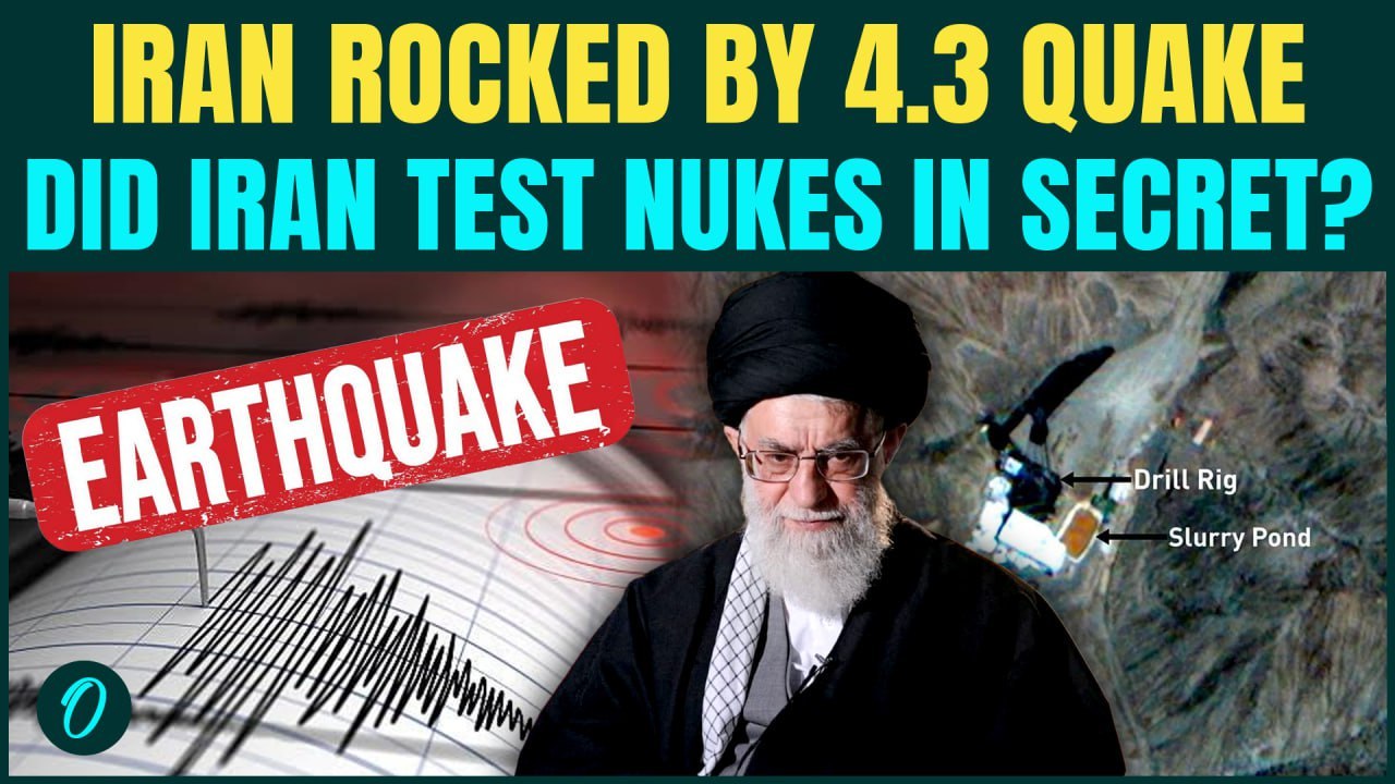IRAN EARTHQUAKE BREAKING: Iran Tests Nukes Or Natural Quake? 4.3 Tremor Amid Iran vs U.S-Israel War