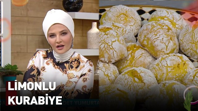 Sıcacık Çayın Yanına En Güzel Eşlikçi Limonlu Kurabiye | Nermin'in Enfes Mutfağı