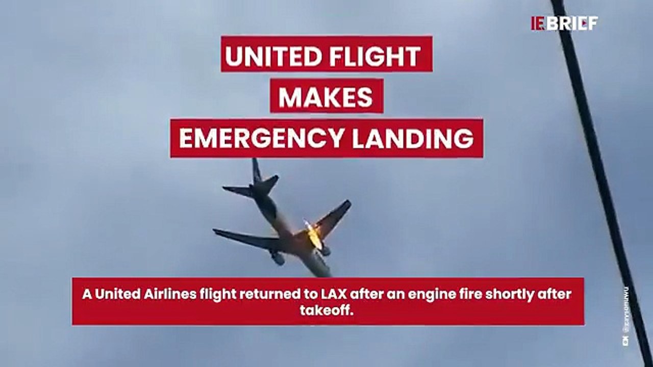 Regardez les images de cet avion parti de Los Angeles contraint de faire demi-tour après un début d’incendie - Aucune personne blessée - VIDEO