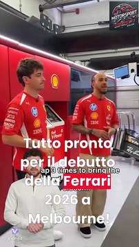 Hamilton sfida Leclerc! 🏎️💪 #hamilton #ferrari #f1