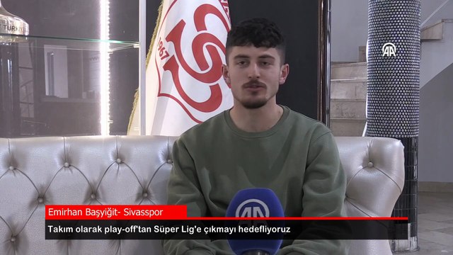 Emirhan Başyiğit: Play-off'tan Süper Lig'e çıkmayı hedefliyoruz