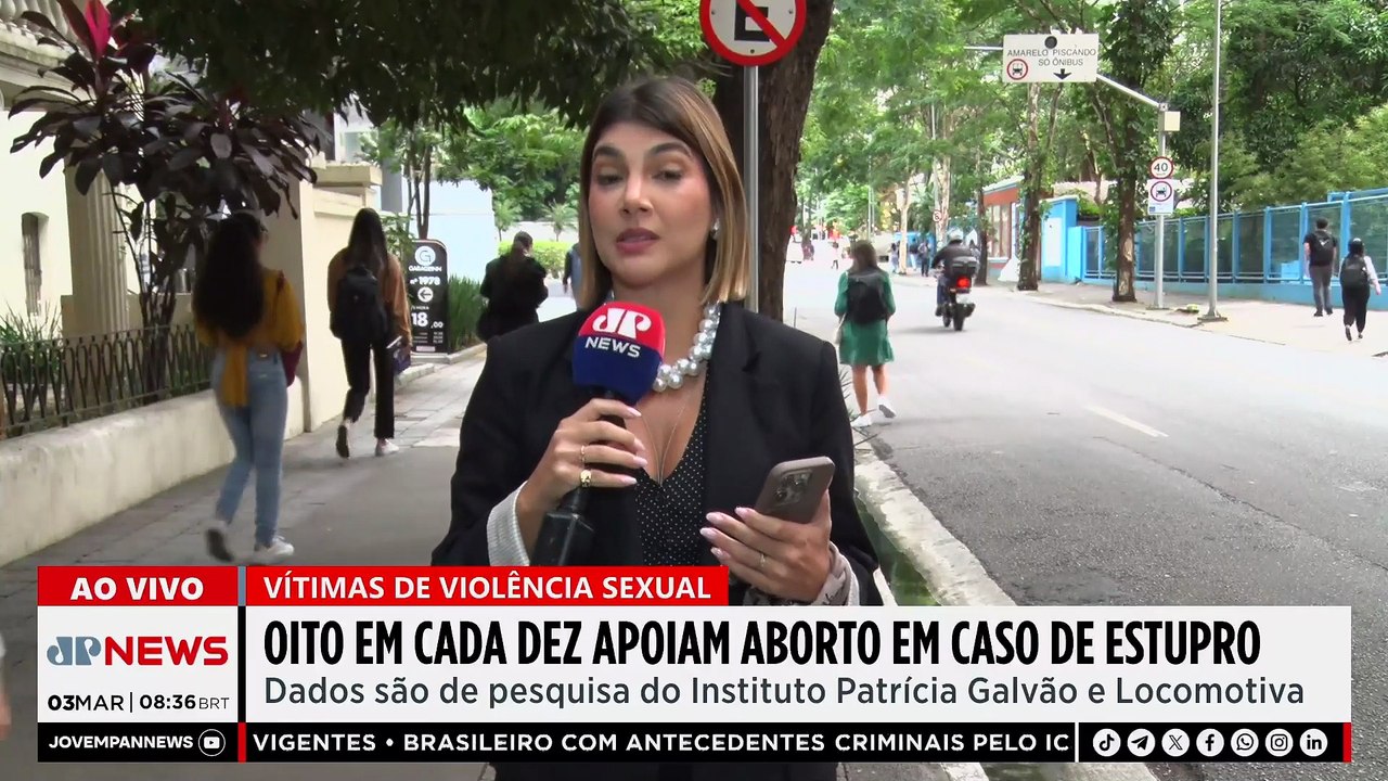 80% das mulheres apoiam aborto em caso de estupro, aponta pesquisa