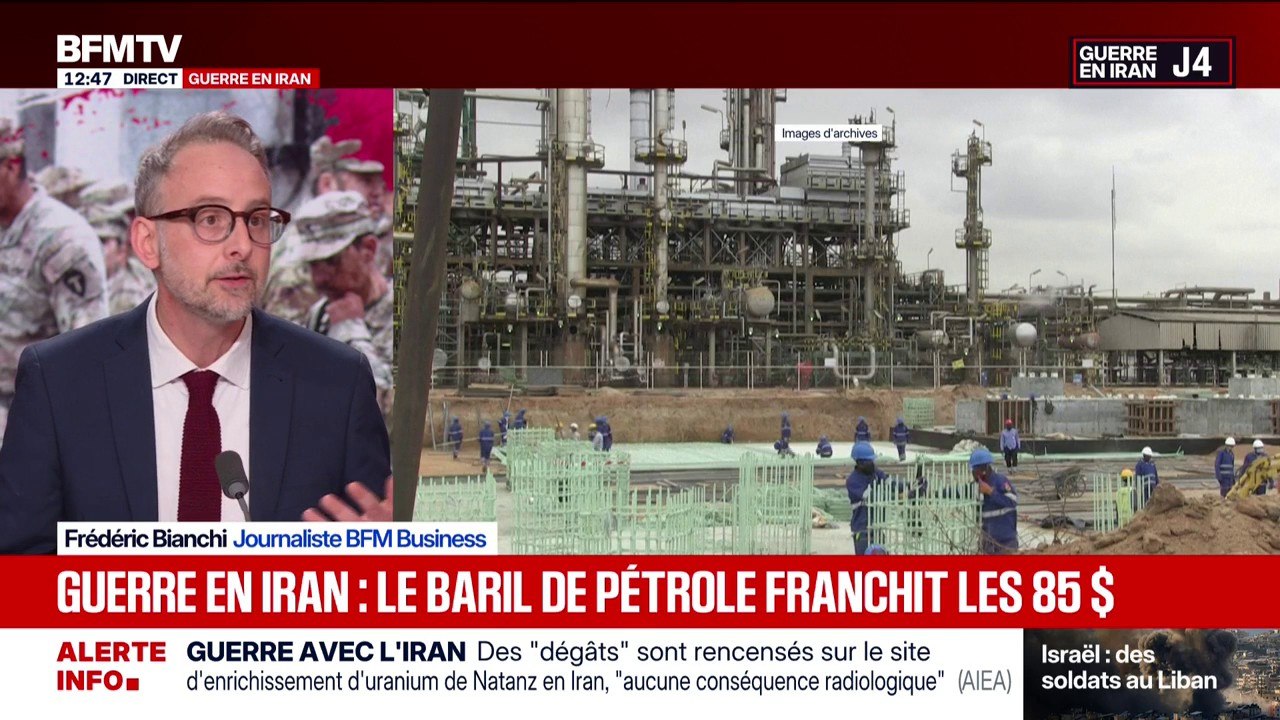 Guerre au Moyen-Orient: le baril de pétrole franchit les 85$