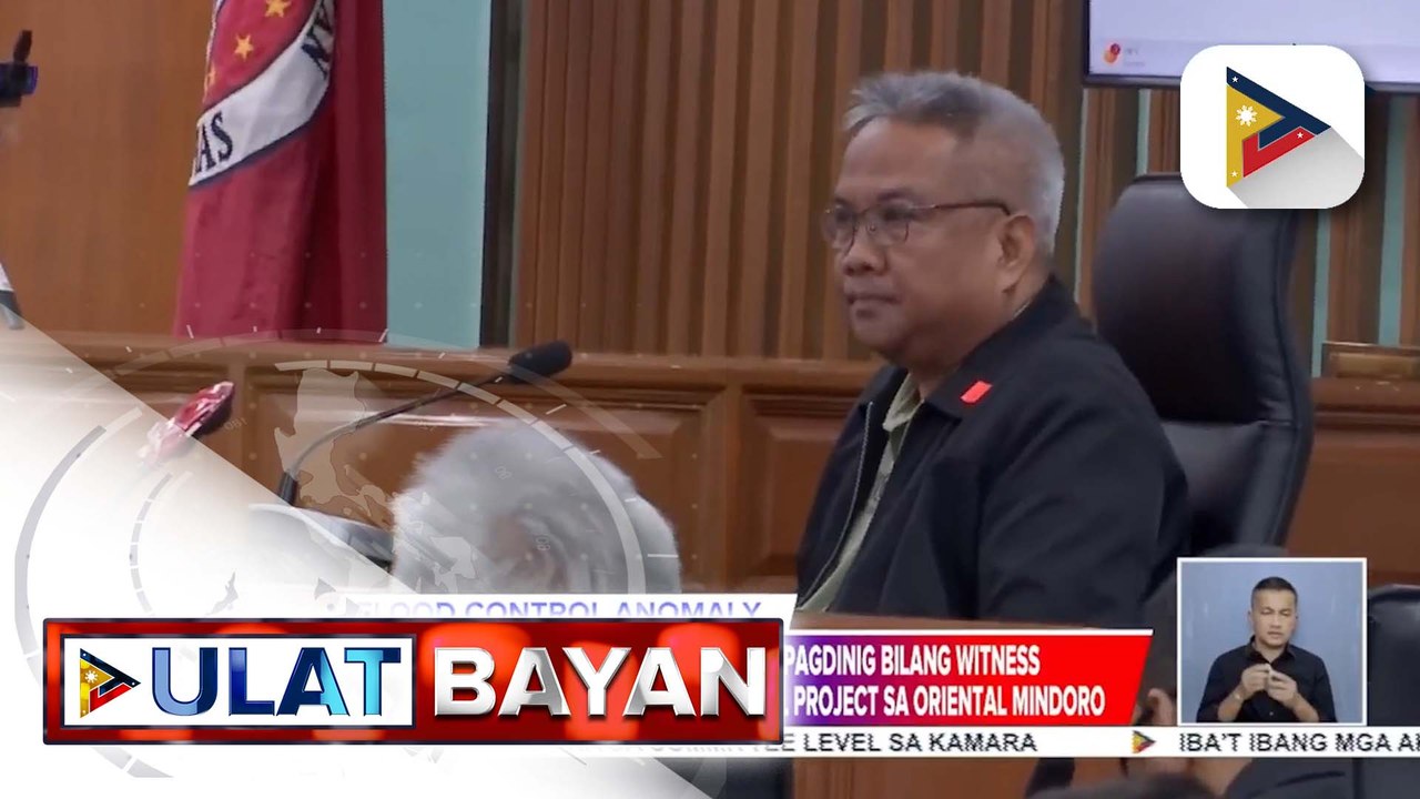 Provincial Engr. Tejido, humarap sa pagdinig ng Sandiganbayan bilang witness sa maanomalyang flood control project sa Oriental Mindoro | ulat ni Rod Lagusad