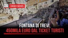 Fontana di Trevi, 450mila euro dal ticket turisti