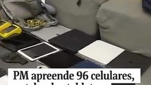 PM apreende 96 celulares, notebooks, tablets e munições em imóvel em Paraisópolis