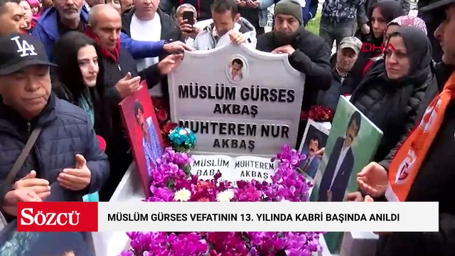 Müslüm Gürses ölümünün 13’üncü senesinde kabri başında dualarla anıldı