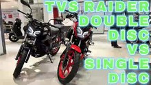 TVS Raider Double Disc ABS vs Single Disc Without ABS iGO Variant Comparsion