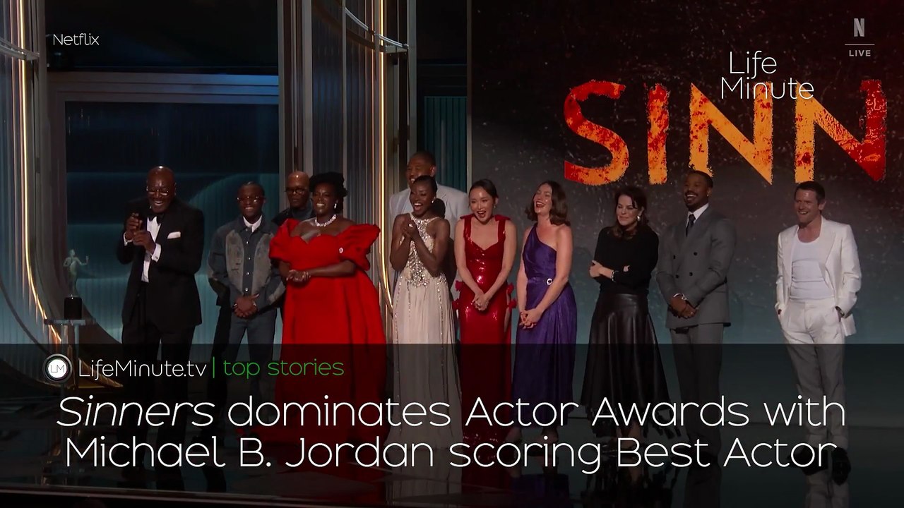 Sinners Scores Major Wins at Actor Awards with Michael B. Jordan Snagging Best Actor; Harrison Ford Honored with SAG-AFTRA Life Achievement Award; Zendaya and Tom Holland are Married, Stylist Claims
