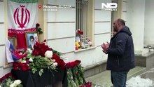 В Москве несут цветы к импровизированному мемориалу Хаменеи