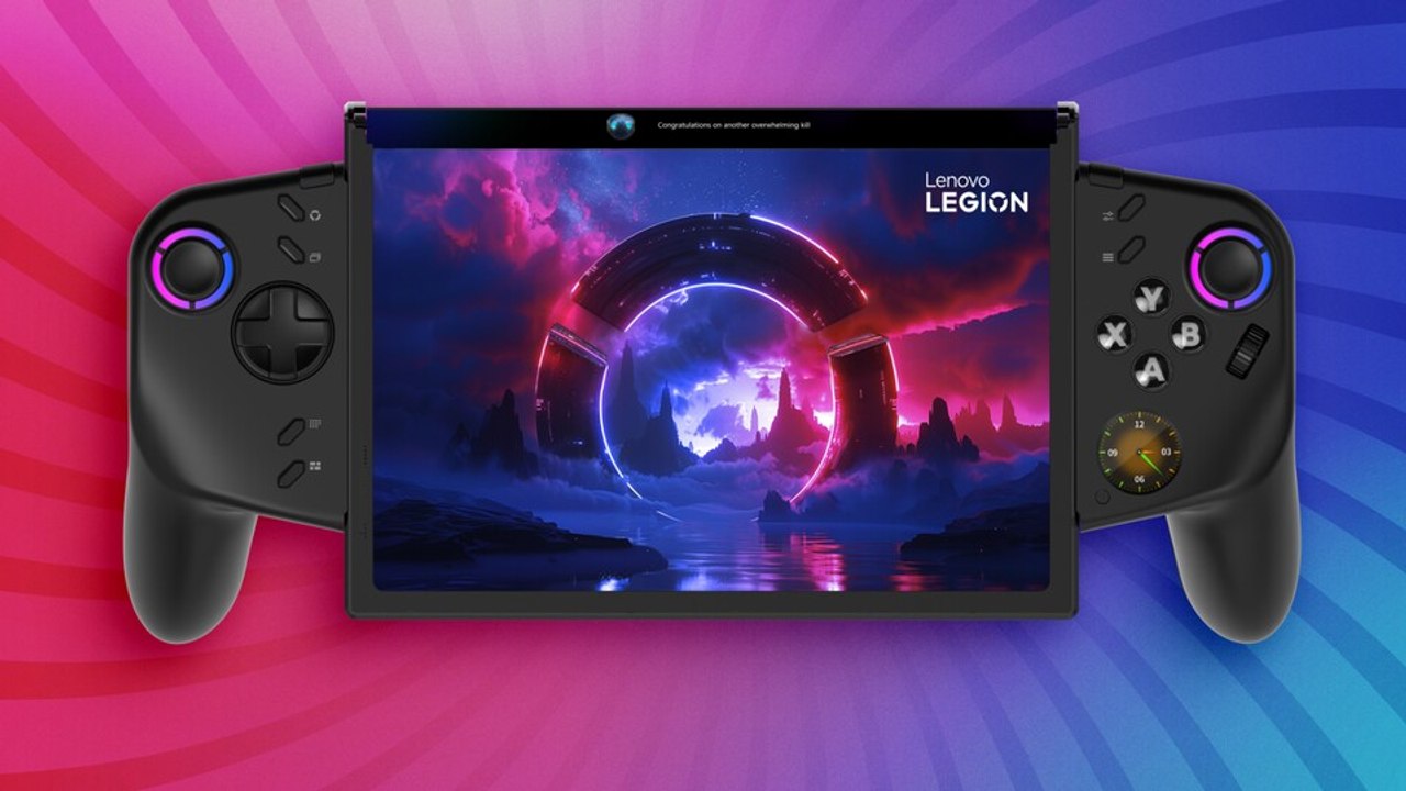Lenovo Legion Go Fold: So sieht das wilde Handheld-Konzept mit Faltdisplay aus