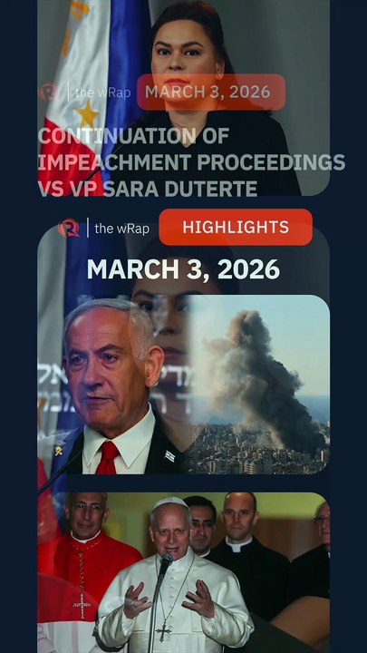 Today's headlines: Sara impeachment, war on Iran, conclave | The wRap | March 3, 2026