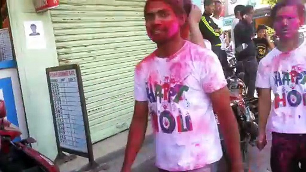 लेकसाइडमा होलि(फागु पुर्णिमा)को रौनक ।(Holi..20-131