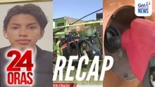24 Oras: (Part 1) Maritime student na biktima ng hazing?; Bumagsak na chopper; Epekto ng gulo sa Middle East sa presyo ng langis; atbp.