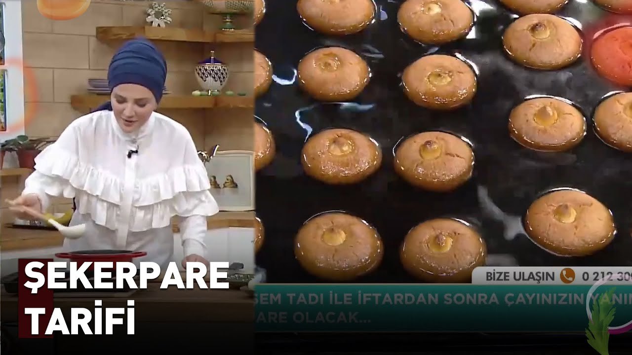 Ağızda Dağılan Tam Kıvamında Şekerpare Tarifi  | Nermin'in Enfes Mutfağı