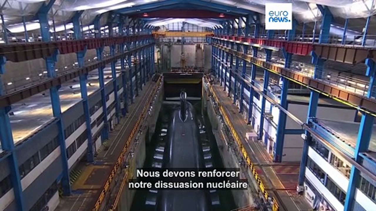 Emmanuel Macron dévoile un plan nucléaire de "dissuasion avancée" pour l'Europe