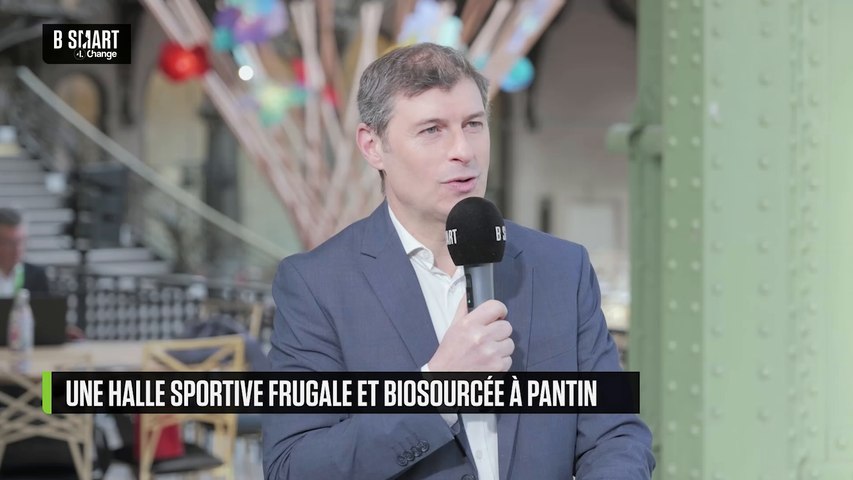 Une halle sportive frugale et biosourcée 
