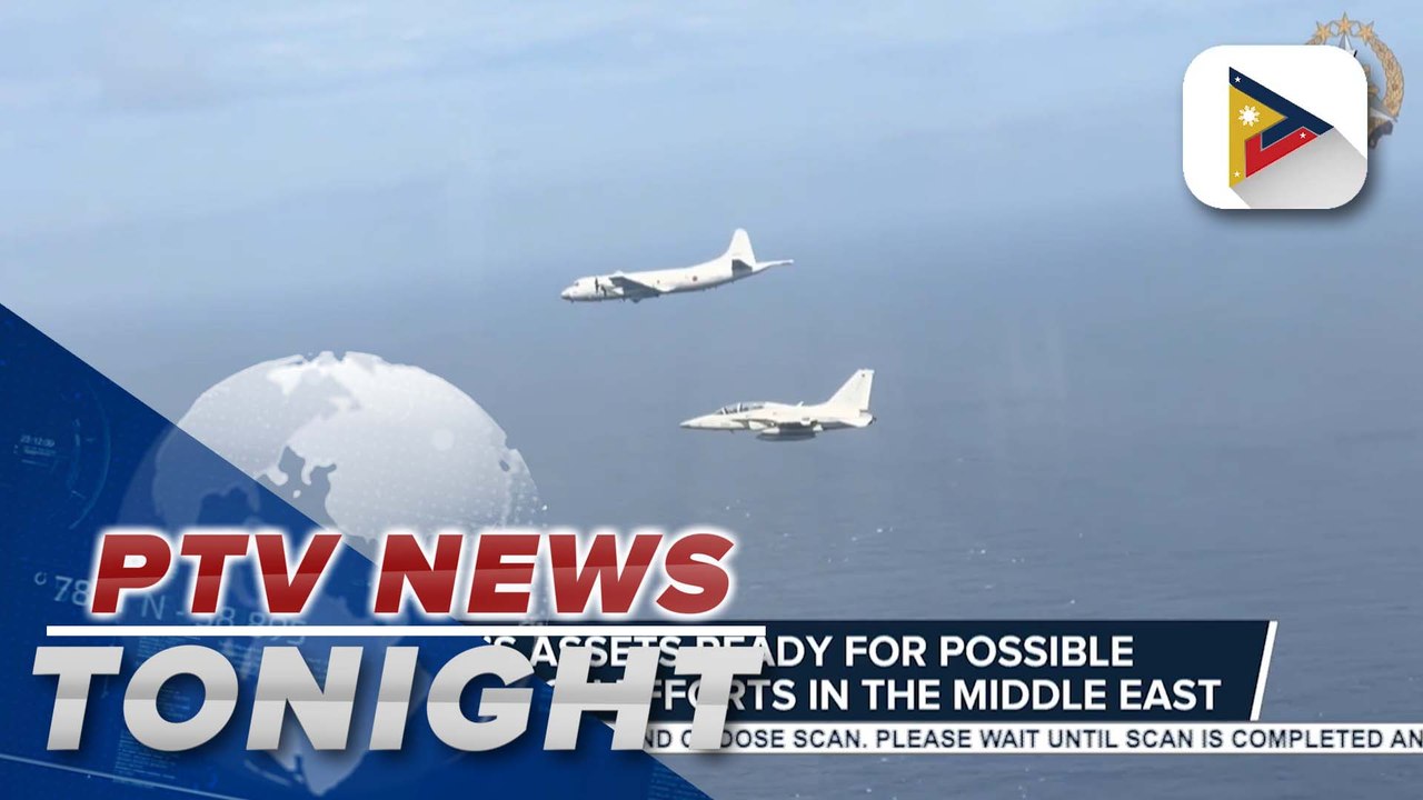 AFP assets ready for deployment for possible repatriation efforts in the Middle East