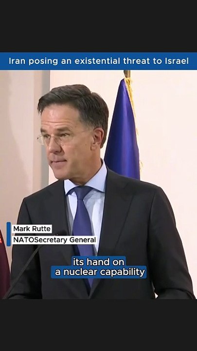 Mark Rutte on Iran: NATO Warns of Nuclear and Missile Threat