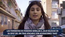 Las feministas de Podemos señalan a Julio Iglesias en su spot del 8M tras atacarle con acusaciones 'fake'