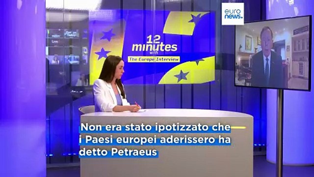 La partecipazione dell'Europa alla guerra in Iran è una possibilità , dice l'ex capo della Cia Petraeus a Euronews